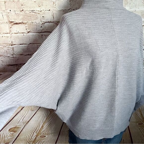 French Connection ribbed dolman sweater - Picture 4 of 7